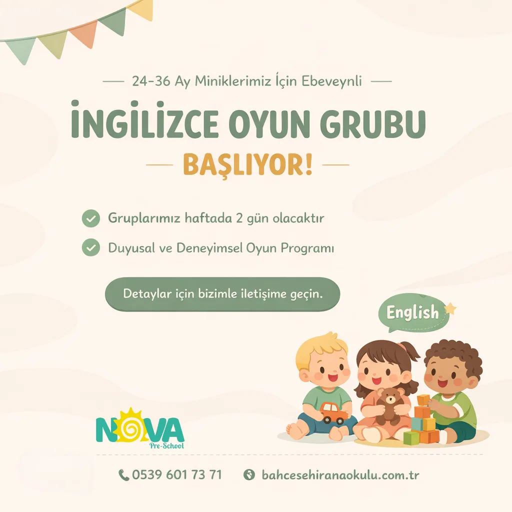 bahçeşehir ingilizce oyun grubu